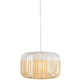 Bamboo ripplamp S valge - Forestier